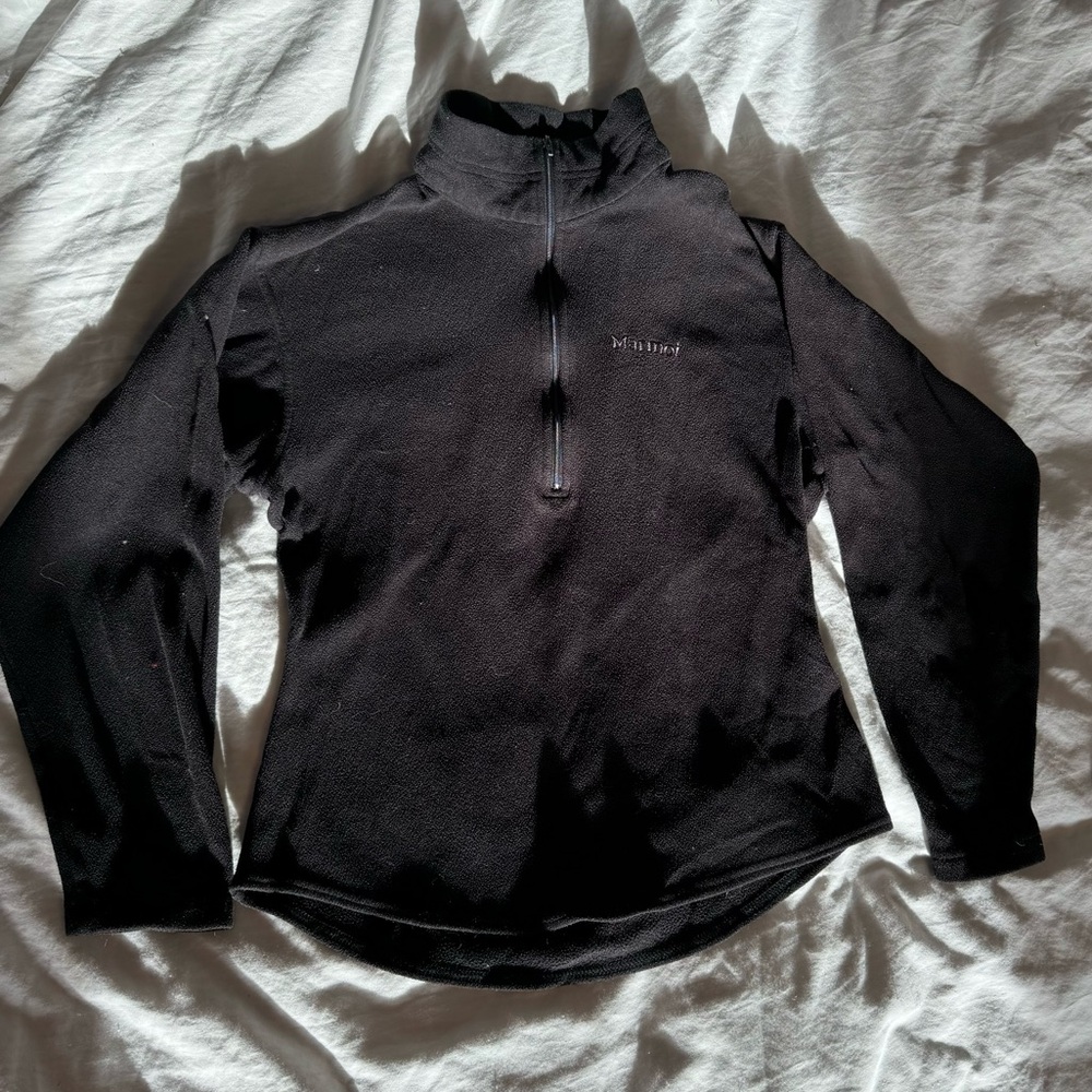 Marmot Fleece thermal weight 1/4 zip base layer Women’s small